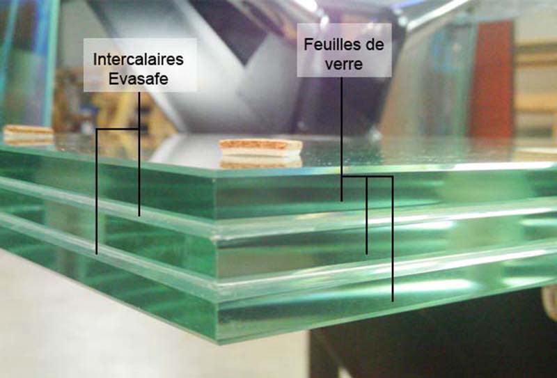 Étagère en Verre sur Mesure : maximiser l’espace avec panache ! 1 verre feuilleté trempé sur mesure pour dalle de sol
